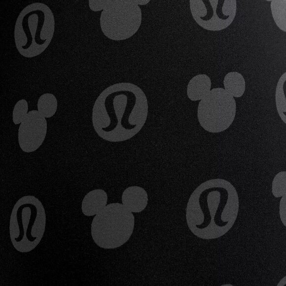 Disney X Lululemon Wunder Train High-Rise Tight 25" NWT Disney Print Black - Picture 2 of 7